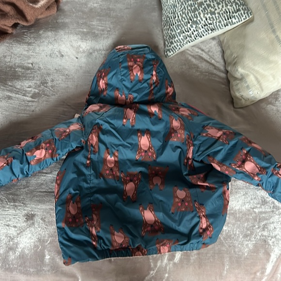 Patagonia Girls Reversible Puffer Jacket Size 3T/4T - Picture 2 of 4